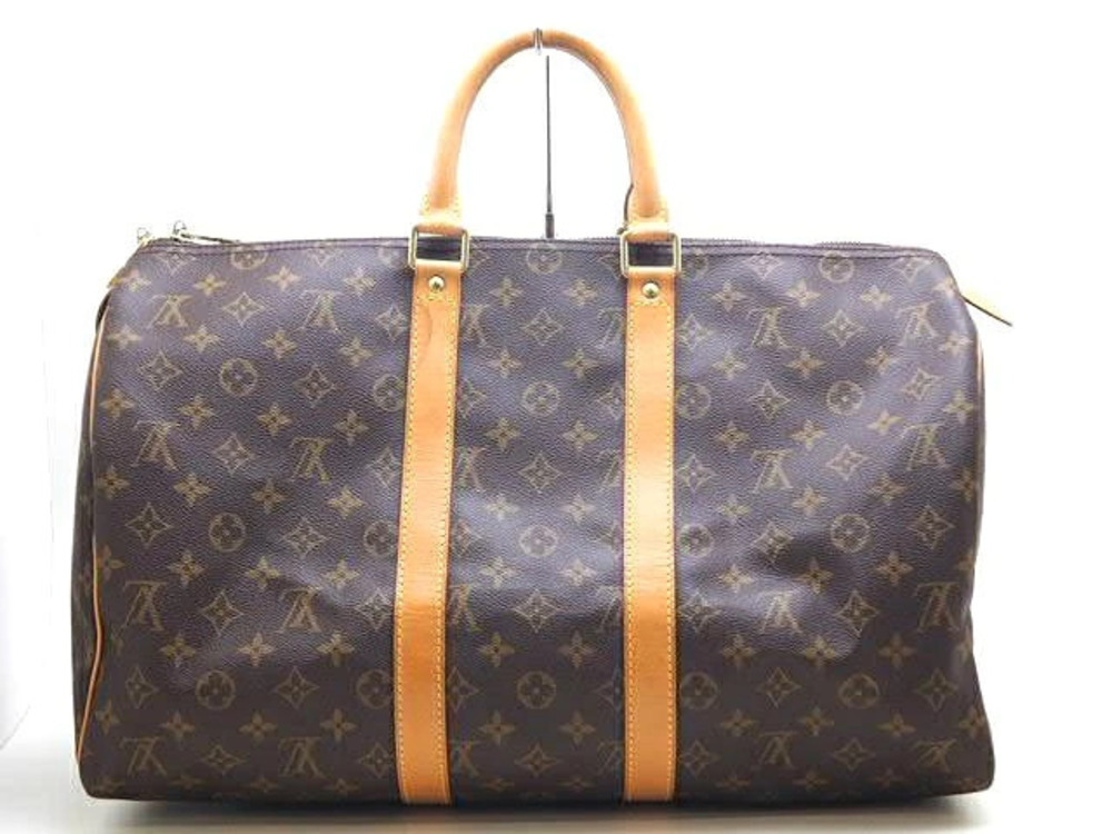 LOUIS VUITTON Keepall Boston Bag Monogram